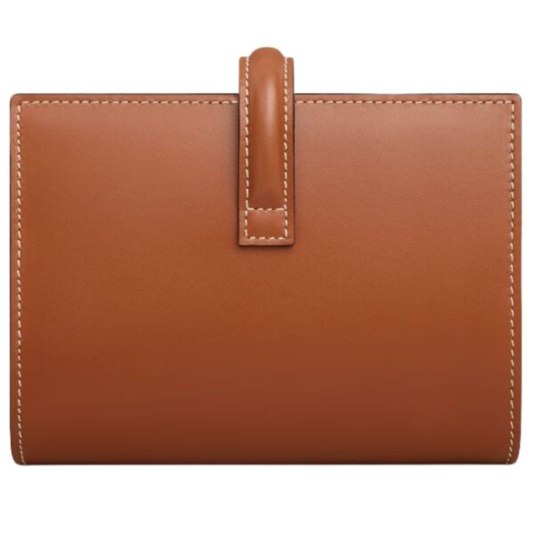 CELINE WALLET WITH COIN PURSE 16 IN SATINATED CALFSKIN TAN - Image 3