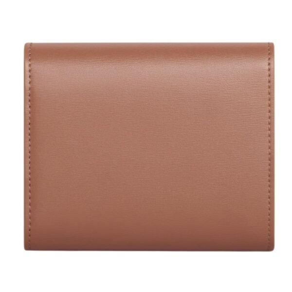 CELINE SMALL FLAP WALLET TRIOMPHE IN SHINY CALFSKIN BRONZE - Image 15