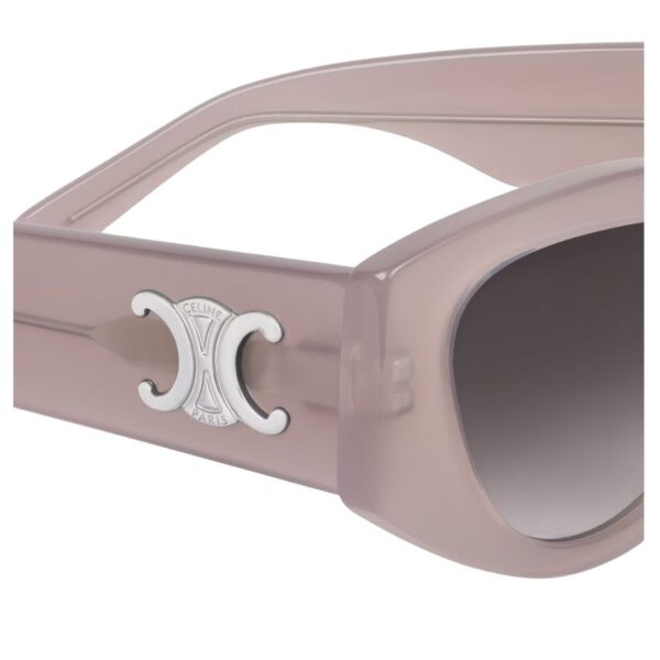 CELINE TRIOMPHE 15 SUNGLASSES IN ACETATE MODERN TAUPE - Image 4