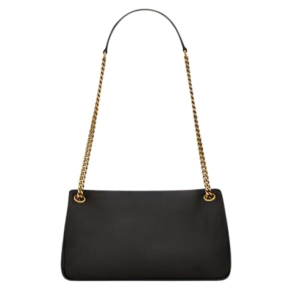 SAINT LAURENT CALYPSO SMALL IN PLUNGED LAMBSKIN - Image 2
