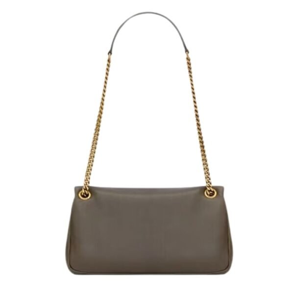 SAINT LAURENT CALYPSO SMALL IN PLUNGED LAMBSKIN - Image 2