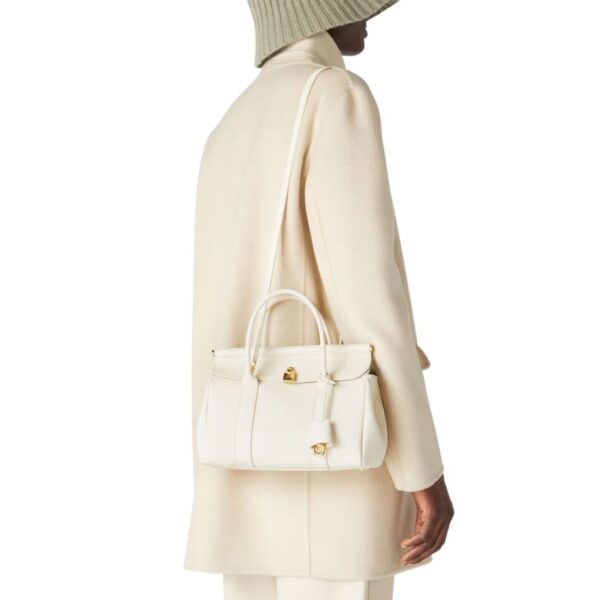 LORO PIANA LOOM BAG L25 WHISPER WHITE-SUN GOLD - Image 10