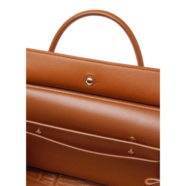 LORO PIANA LOOM BAG L25 BON TON BROWN - Image 6