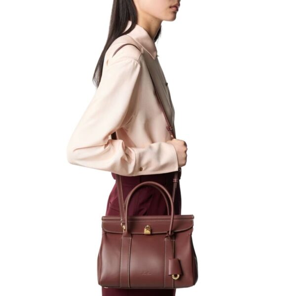 LORO PIANA LOOM BAG L25 SMOKED CARAMEL - Image 8
