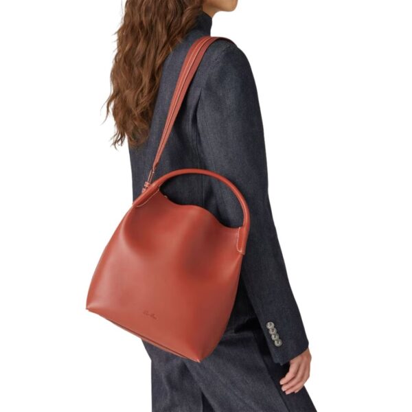 LORO PIANA LARGE BALE BAG DEEP KUMMEL - Image 8