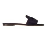 LORO PIANA SUMMER CHARMS SANDAL NAVY BLUE