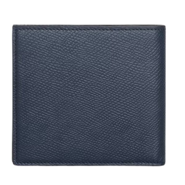 CELINE BI FOLD WALLET IN GRAINED CALFSKIN NAVY BLUE - Image 3