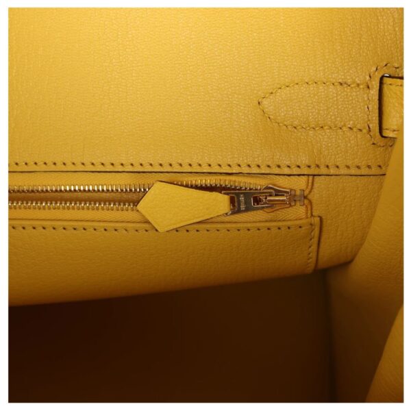 HERMÈS BIRKIN 30 JAUNE DE NAPLES TAURILLON NOVILLO ROSE GOLD HARDWARE - Image 6