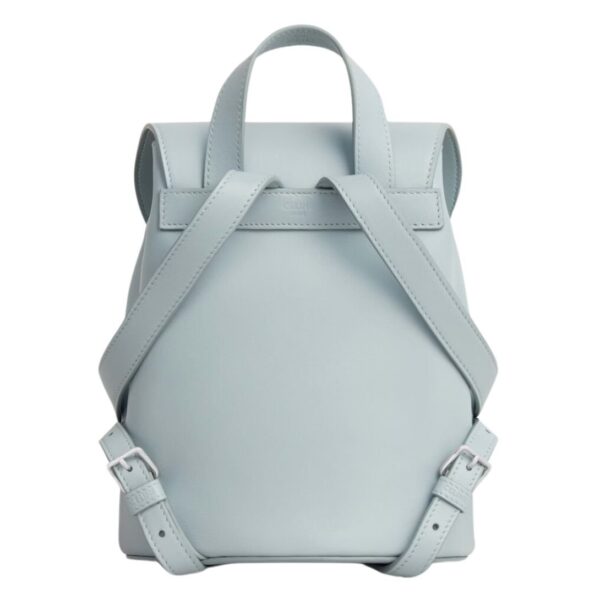 CELINE BACKPACK BONNIE IN SMOOTH CALFSKIN ICE BLUE - Image 4