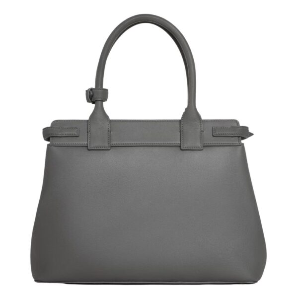 CELINE CONTI BAG IN SUPPLE GRAINED CALFSKIN ANTHRACITE - Image 5