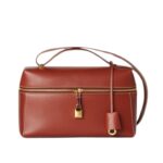 LORO PIANA EXTRA BAG L27 DEEP KUMMEL-SUN GOLD