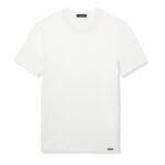 TOM FORD COTTON CREWNECK T SHIRT WHITE