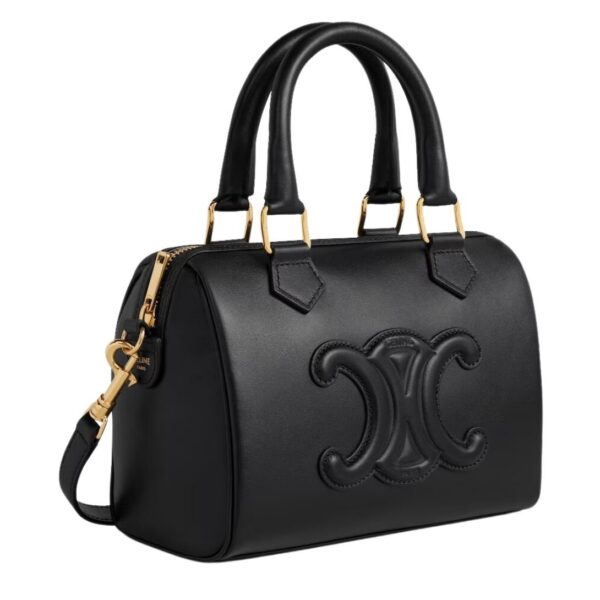 CELINE SMALL BOSTON IN SMOOTH CALFSKIN BLACK - Image 4