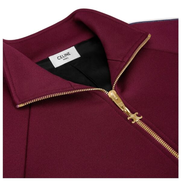 CELINE BLASON TRACKSUIT JACKET IN DOUBLE FACE JERSEY - Image 3