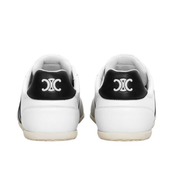 CELINE JOGGER LOW LACE UP SNEAKER WITH TRIOMPHE IN CALFSKIN AND SUEDE CALFSKIN - Image 3