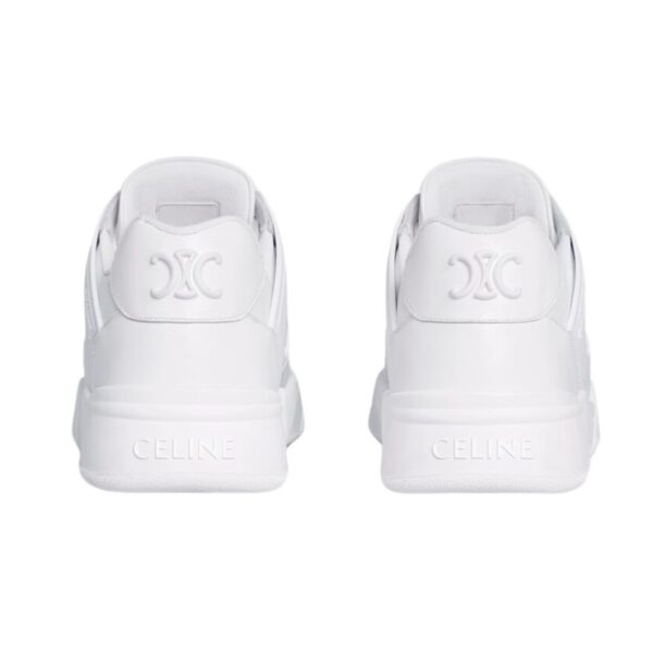 CELINE TRAINER CT 09 LOW LACE UP SNEAKER IN CALFSKIN AND MESH - Image 3