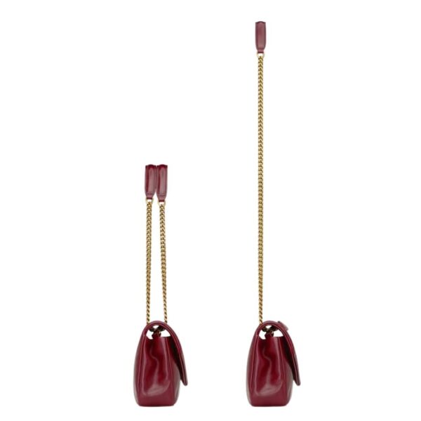 SAINT LAURENT CALYPSO SMALL IN SHINY LEATHER - Image 3