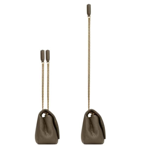 SAINT LAURENT CALYPSO MEDIUM IN GRAINED LAMBSKIN - Image 3