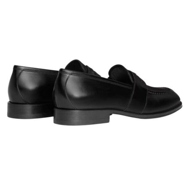 CELINE MALAQUAIS TRIOMPHE LOAFER IN POLISHED BULL BLACK - Image 5
