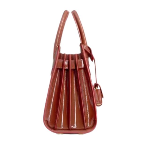 SAINT LAURENT SAC DE JOUR NANO IN PATENT LEATHER - Image 3