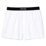 TOM FORD COTTON BOXERS WHITE