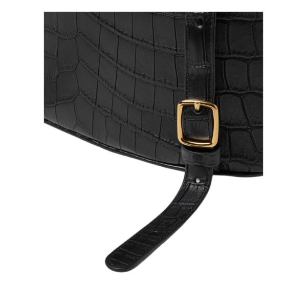 LORO PIANA EXTRA DRAWSTRING BACKPACK L27 BLACK - Image 7