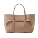 LORO PIANA SMALL GHIERA SHOPPER FUME TAUPE