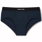 TOM FORD COTTON BRIEFS NAVY