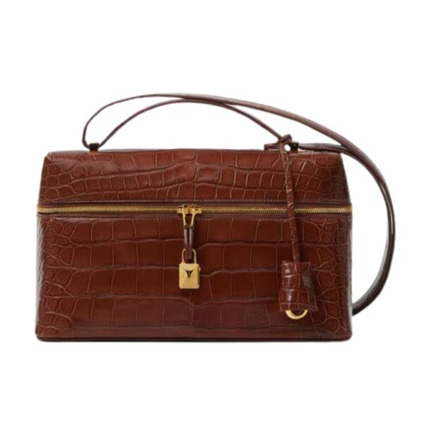 LORO PIANA EXTRA BAG L27 INTENSE ESPRESSO