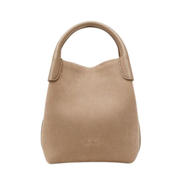 LORO PIANA SMALL BALE BAG BON TON BROWN - Image 2