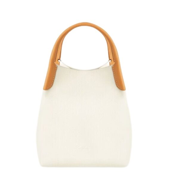 LORO PIANA SMALL BALE BAG WHISPER WHITE