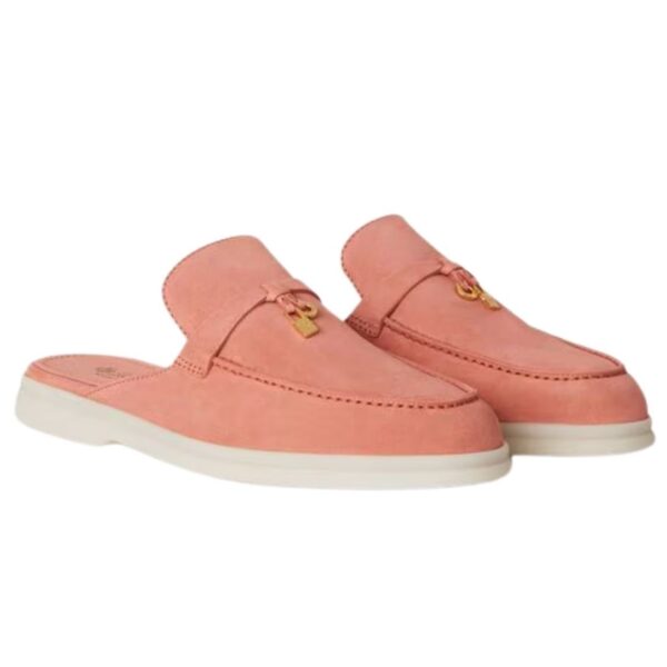 LORO PIANA BABOUCHE CHARMS WALK LOAFER SORBET PINK - Image 13