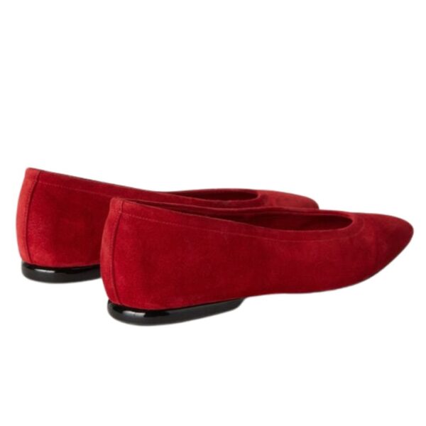 LORO PIANA PRIMULA BALLET FLAT RED RASPBERRY - Image 3