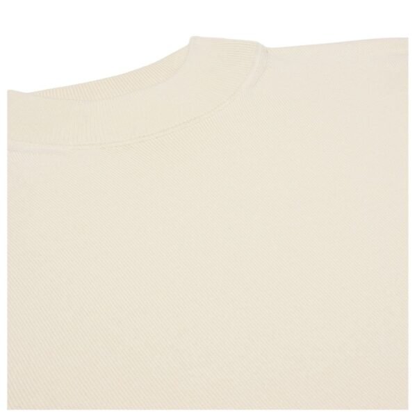 CELINE TRIOMPHE HIGH COLLAR SWEATER IN WOOL OFF WHITE - Image 4
