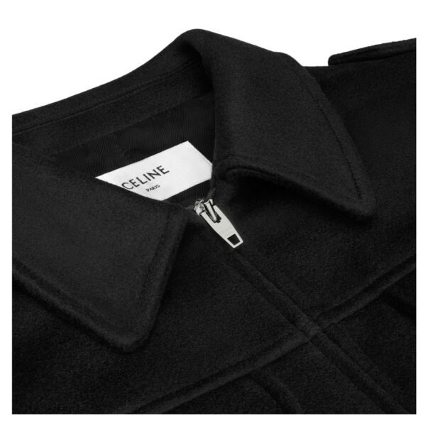 CELINE MILITARY BLOUSON IN CASHMERE CLOTH - Image 3