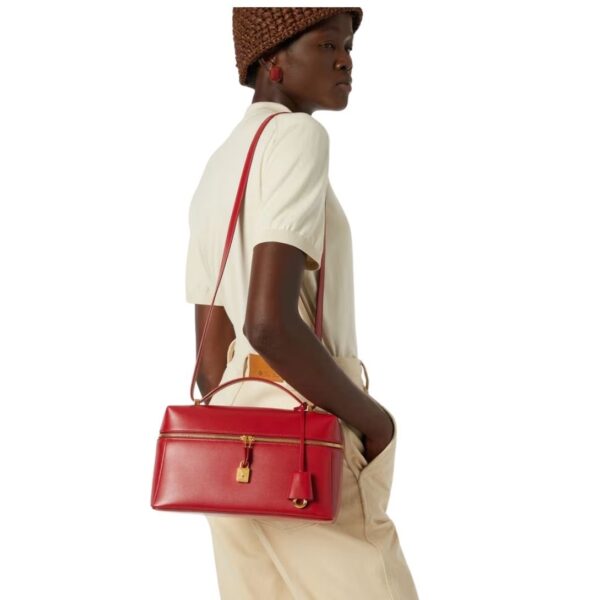 LORO PIANA EXTRA BAG L27 FROZEN REDCURRANT - Image 18