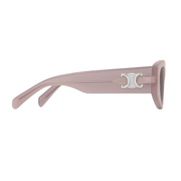 CELINE TRIOMPHE 15 SUNGLASSES IN ACETATE MODERN TAUPE - Image 6