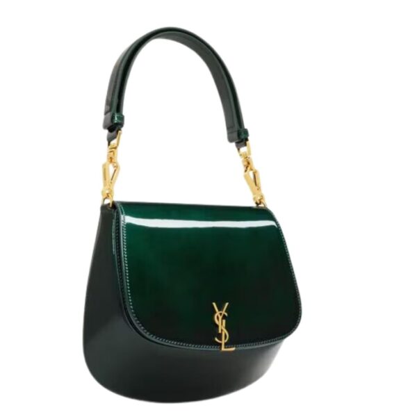 SAINT LAURENT VOLTAIRE TOP HANDLE IN PATENT LEATHER - Image 4