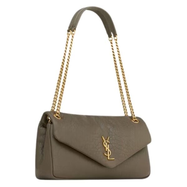 SAINT LAURENT CALYPSO MEDIUM IN GRAINED LAMBSKIN - Image 4