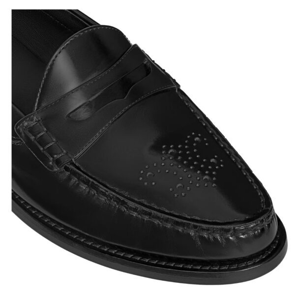CELINE VIVIENNE LOAFER IN POLISHED BULL BLACK - Image 5