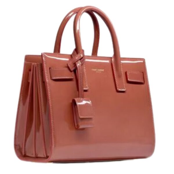 SAINT LAURENT SAC DE JOUR NANO IN PATENT LEATHER - Image 4