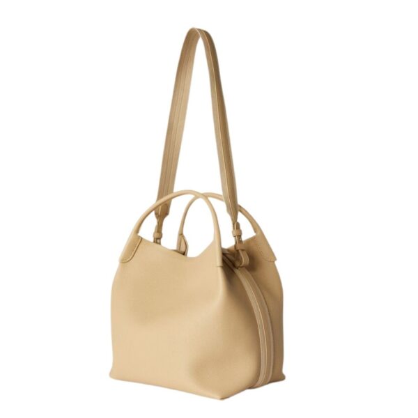 LORO PIANA LARGE BALE BAG LIGHT MASTIC - Image 2