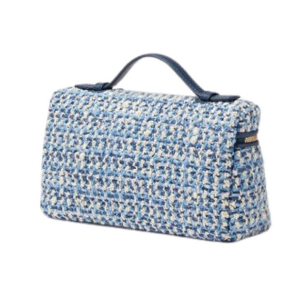 LORO PIANA EXTRA POCKET L19 WOVEN BLUE - Image 2