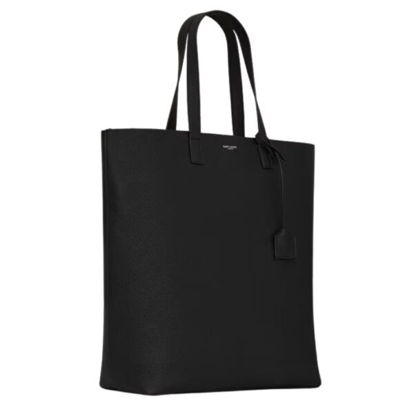 SAINT LAURENT BOLD SHOPPING BAG IN GRAINED LEATHER - Image 4