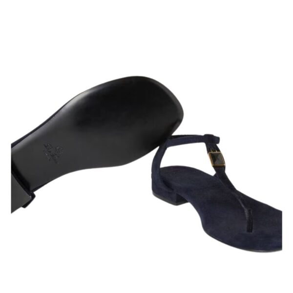 LORO PIANA MINDIL SANDAL NAVY BLUE - Image 4