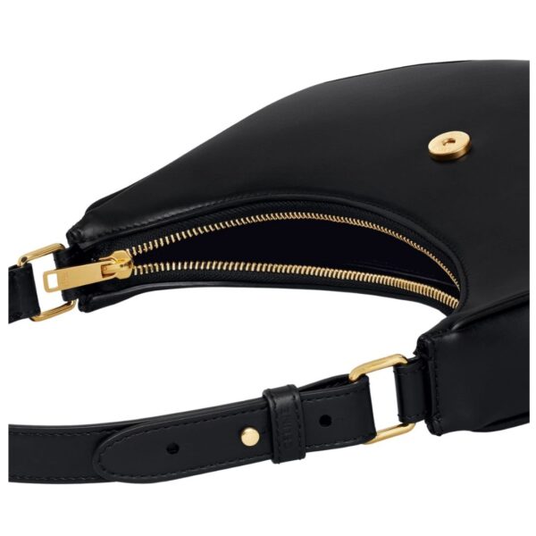 CELINE MEDIUM AVA TRIOMPHE BAG IN SMOOTH CALFSKIN BLACK - Image 5