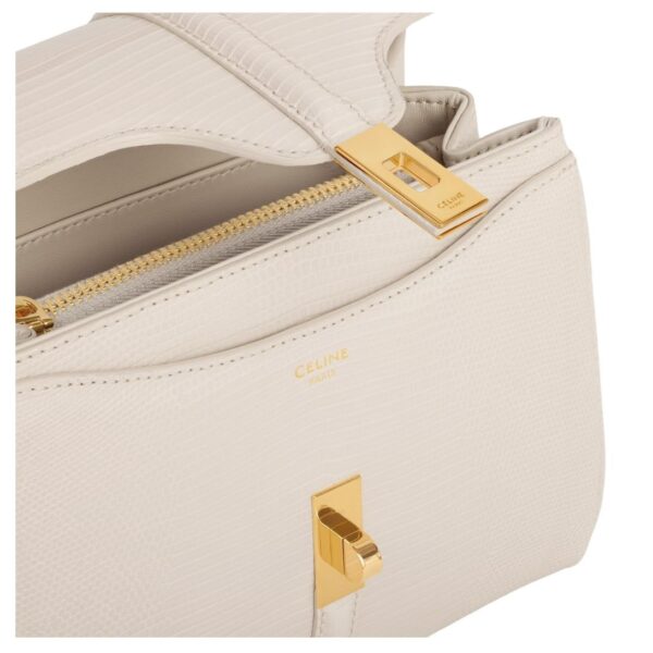 CELINE MINI 16 IN LIZARD PALE BEIGE - Image 5
