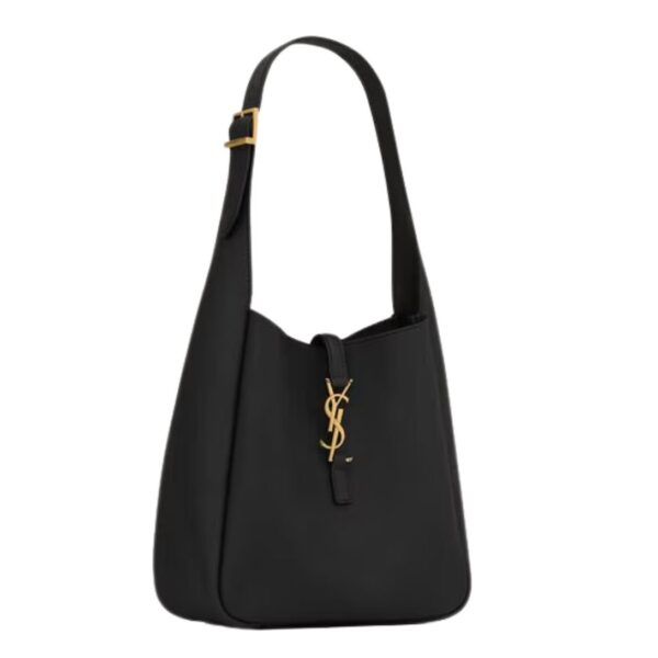 SAINT LAURENT LE 5 À 7 SUPPLE SMALL IN GRAINED LEATHER - Image 4