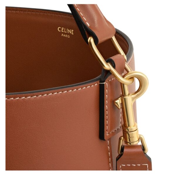 CELINE MEDIUM LOUISE BAG IN SMOOTH CALFSKIN TAN - Image 6