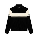 CELINE TRACKSUIT JACKET IN VELVET JERSEY